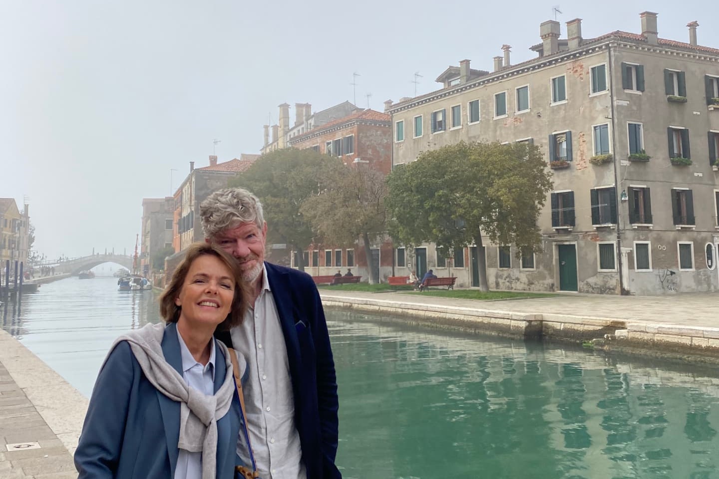 Birgitte og Steen i Venedig